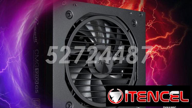 ✅✅52724487 – Fuente ROSEWILL CMG1200 G5, 1200W/100A, 80+ ORO, Full modular✅✅