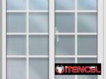 Ventanas de pvc con maya anticeptica