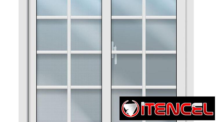 Ventanas de pvc con maya anticeptica