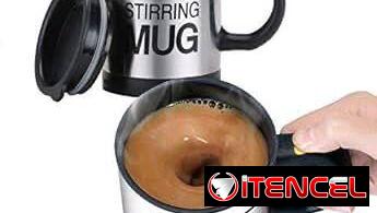 Tazas YETI (591 ml) y Taza con agitación automática (400 ml)