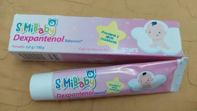 Crema para la pañalitis de bebé