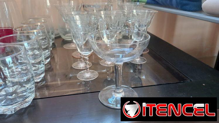 Copias varias cristal bacará 2 usd cada una