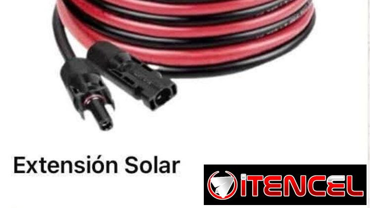 Cables para paneles solares