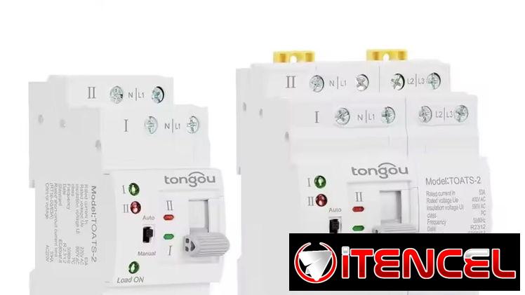 ⚡️Trasnfer  63A de 2P o 4P 110/220v Automático y Manual