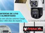 Cámara Seguridad con más carga Solar/más capacidad de trabajo autónomo