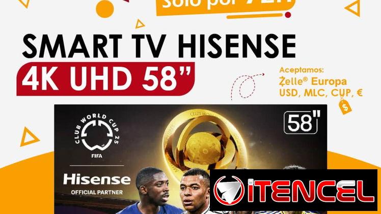 SMART TV 58 HISENSE ROKU 4K