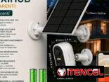 Camara de seguridad con panel solar