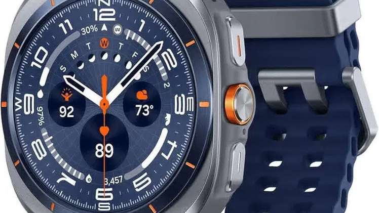 420usd Samsung Galaxy Watch Ultra (2025) 47mm Bluetooth Smartwatch, Carcasa de Titanio, Entrenamiento Avanzado del Sueño