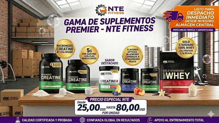 Creatinas, Whey Protein