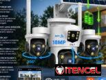 Cámara de Seguridad Solar 2NLF de 18MP/videovigilancia exterior