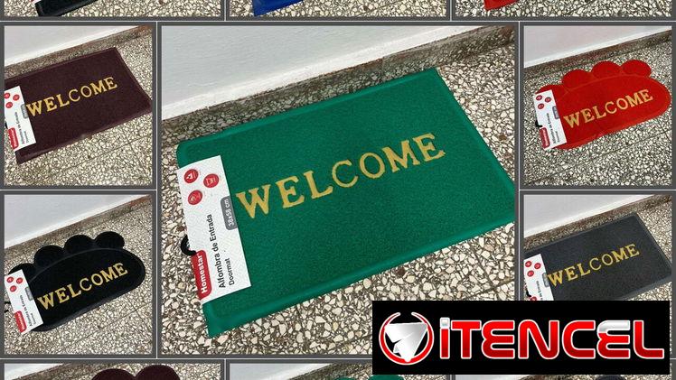 Alfombra Welcome para entrada (mh-dth)