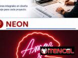 Cajas luminicas, carteles neon, letras a relieve