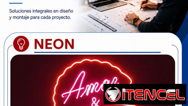 Cajas luminicas, carteles neon, letras a relieve