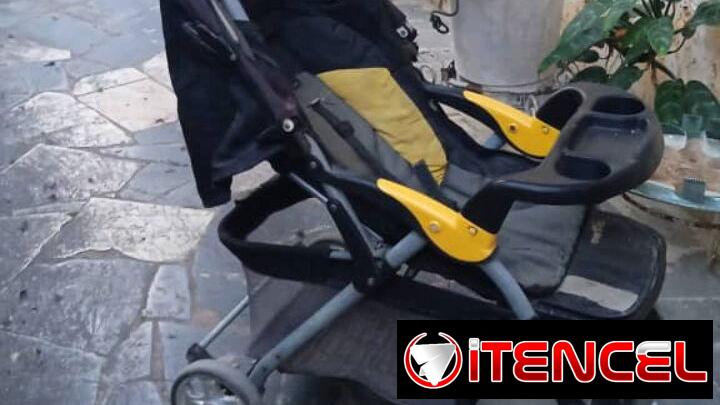 Coche con Sombrilla para Sol y Silla para Carro (Infante)