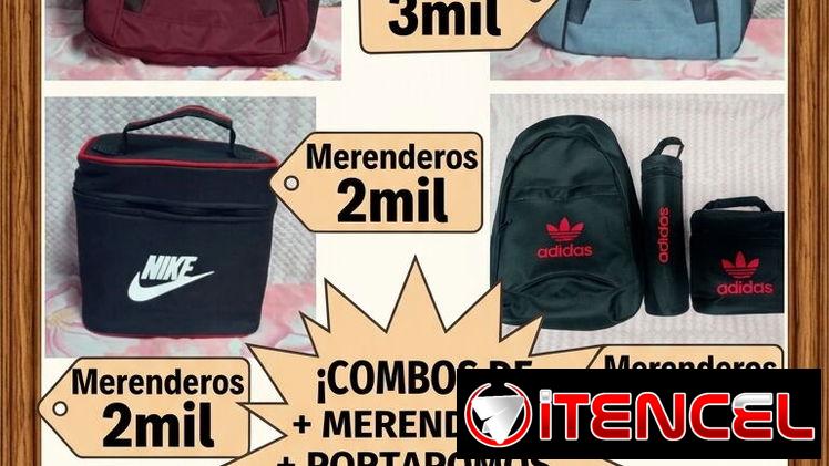 Venta de mochilas artesanales en el cotorro