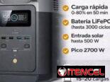 Ventilador de pared y Ecoflow delta 2