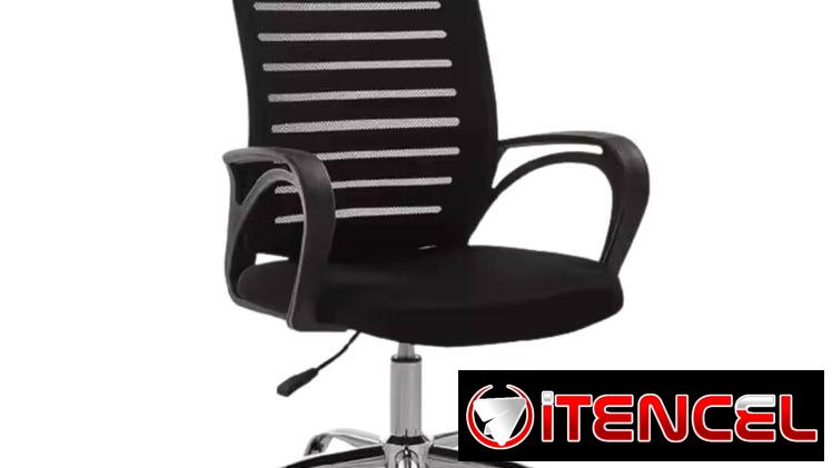 🧲Silla de oficina con respaldo y asiento de malla/ 75 usd🧲