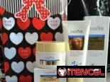 Crema facial + limpiador facial reafirmante. “SADOER” con colágeno.