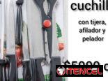 Diferentes juegos de cuchillos