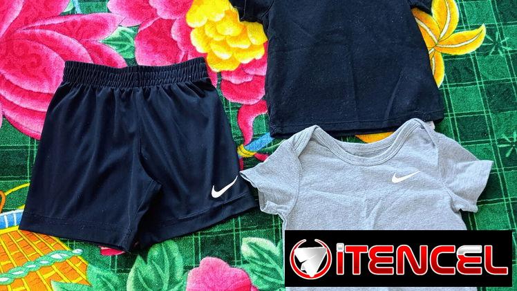 Conjunto de shorts y pullover Nike para niños de 2 a 3 años