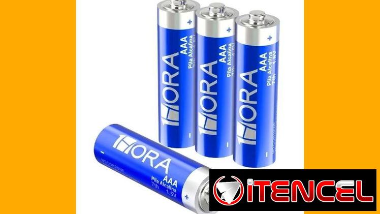 PAQUETE DE 4 BATERÍAS AAA 1HORA GAR135 VPT-0273