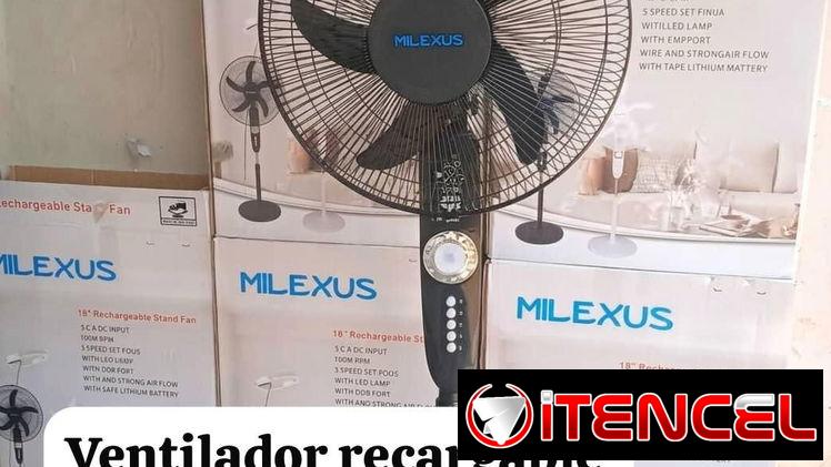 Ventilador recargable Nuevo