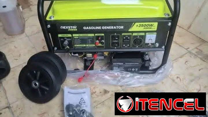 PLANTA ELÉCTRICA NEXTAR 3500WATTS , COMBUSTIBLE GASOLINA O GAS MANUFACTURADO