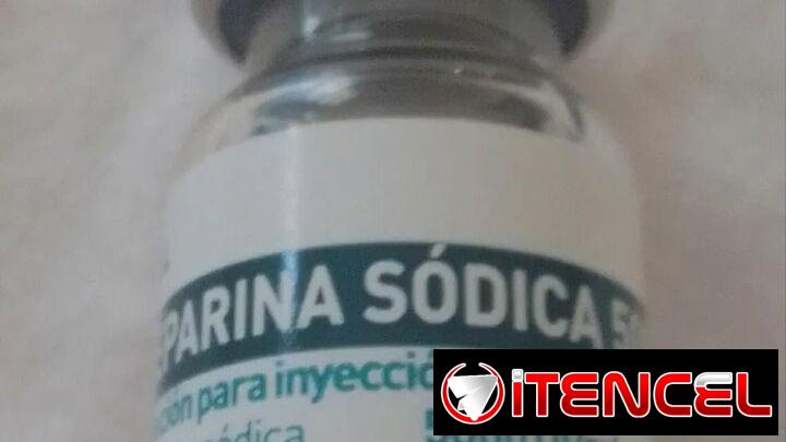 Heparina sódica inyectable