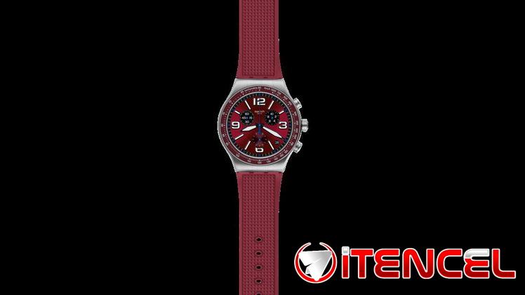 Swatch new en caja manilla de goma