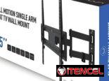 Soporte De Pared Unno Tekno Para TV 32–55” Brazo Articulado Full Motion VESA 400×400 Extensión 16.5” 77lb