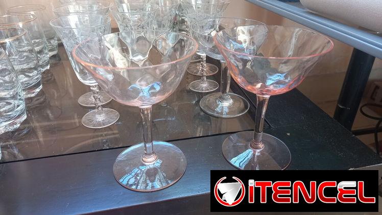 Copias varias cristal bacará 2 usd cada una