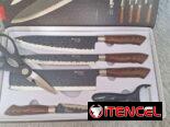 Set de cuchillos hoja dura en 8000 cup