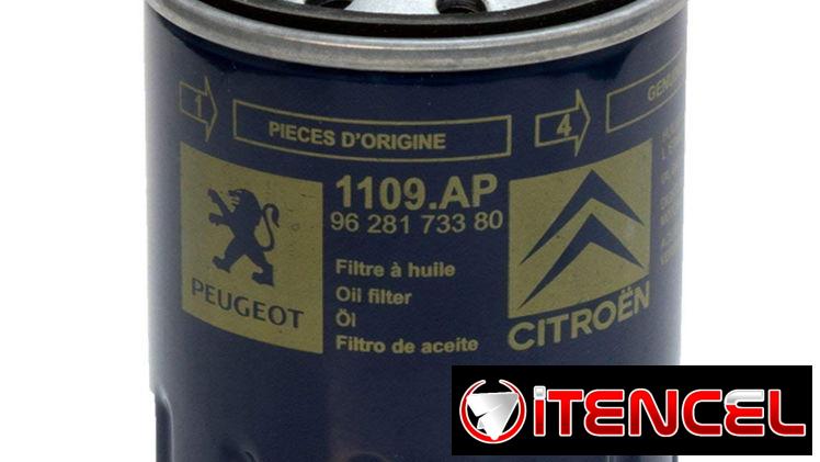 FILTRO DE ACEITE ORIGINAL CITROËN PEUGEOT. M20