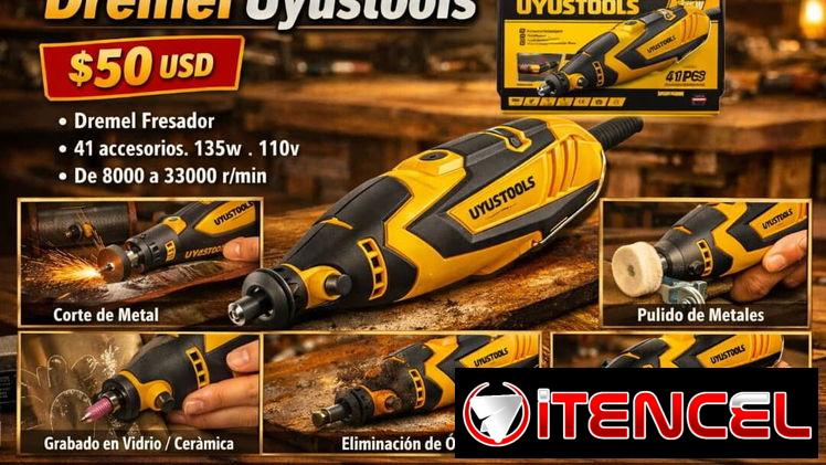 Dremel con accesorios