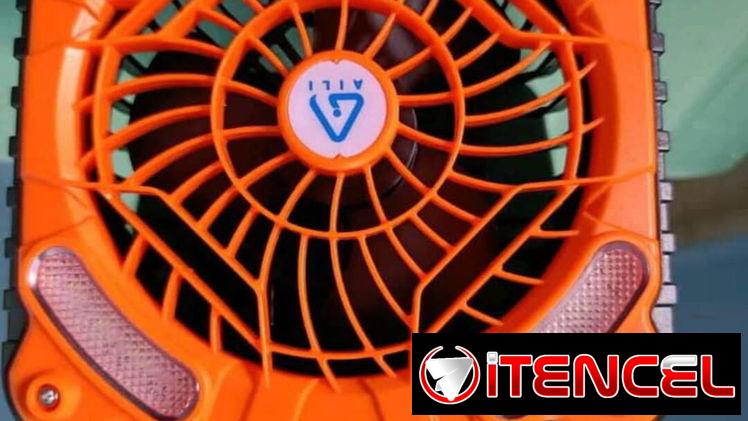 💥VENTILADOR RECARGABLE CON PANEL SOLAR 💥