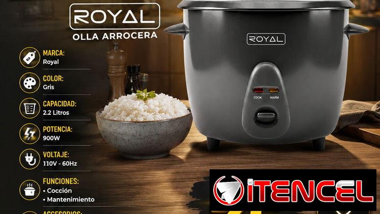 🍚 2.2 LITROS 🍚 ARROCERA ROYAL 2.2 LITROS. MENSAJERIA CON FACTURA Y GARANTIA. 📲 54833699