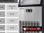 🧊 *Máquina de hacer hielo Royal* Capacidad de producción: 50 kg x dia