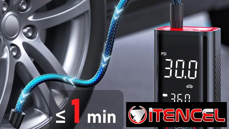 🚗 COMPRESOR PORTÁTIL DIGITAL INFLAVIVE 150 PSI | AUTOS, MOTOS, BICIS Y BALONES | RECARGABLE. ENVÍO DISPONIBLE
