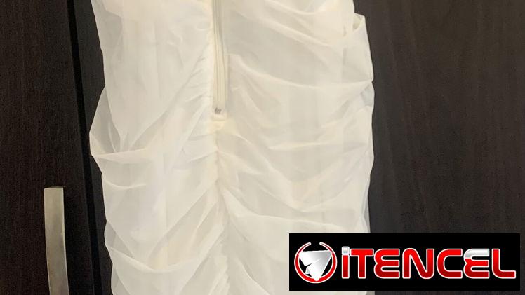 vestido blanco windsor nuevo importado