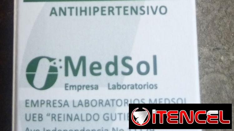 Atenolol 100 MG cubano 🇨🇺 🇨🇺 🇨🇺 frasco sellado de 30 tabletas nacional no importado cuento con mensajería por un m