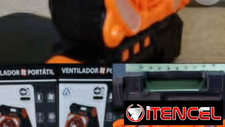 💥Ventilador Recargable con Panel💥