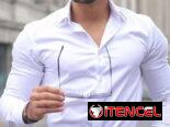 Camisa blanca de vestir