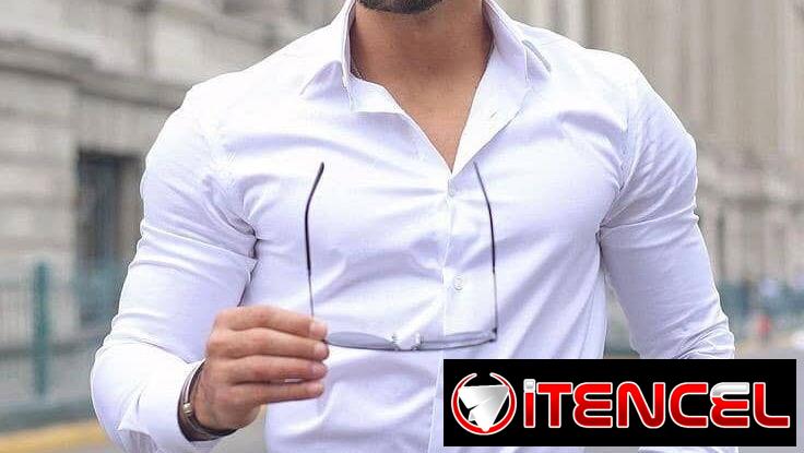 Camisa blanca de vestir