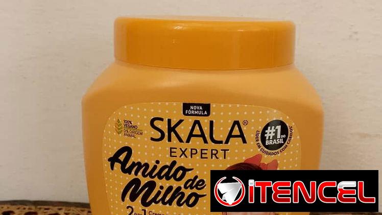Skala Amido de Milho 1000g (fuerza y reparación intensa, antifrizz)