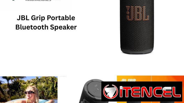 – JBL Grip Portable Bluetooth Speaker – Bocina Bluetooth portátil resistente