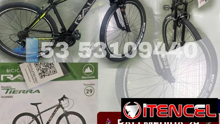 🚲 BICICLETA RALI – TODO TERRENO 🚲  🔥 Nuevas – Medida 29 – Para Hombre 🔥
