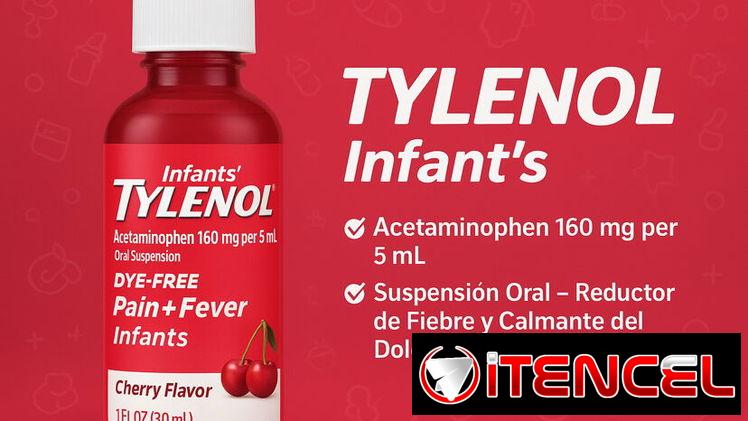 Tylenol Acetaminophen para infantes