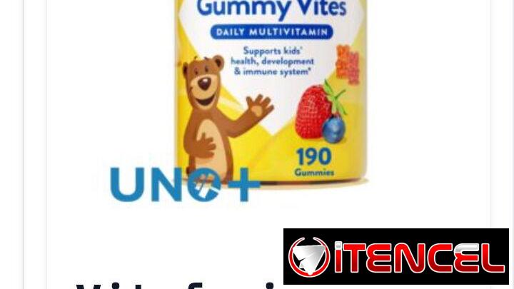 Vitaminas disponibles para niñas y niños ‼️