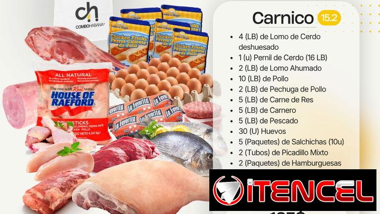 Combos de alimentos y aseo.  Entrega en 24h