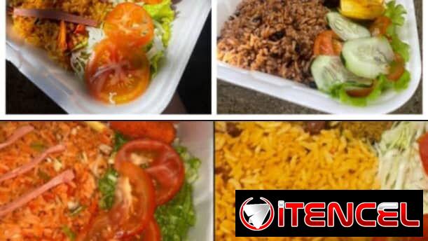 Comidas a domicilio 🥰  Arroz congris 🌾  Arroz amarillo  Bistec de pollo 🐔 empanado  Vianda frita 😀  Ensalada mixta d